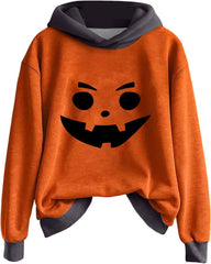 Pumpkin Sweatshirt For Women Halloween Sweatshirts For Women Graphic Crewneck Sweatshirts Fall Outfits