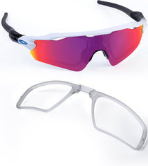 SAUCER Rx Insert Optical Adaptor Rx Prescription Lens Carrier for Oakley Radar EV Series Sunglasses