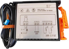 W-EK20-03 W-EK20-04 for Cold Dryer Machine Temperature Controller Digital Display Panel with Probe(W-EK20-03)