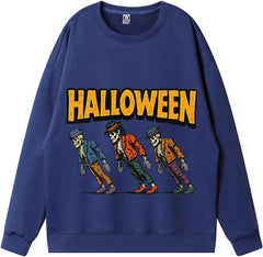 Retro Halloween Dacing Party Sweatshirt - Horror Halloween Sublimation Design Shirt