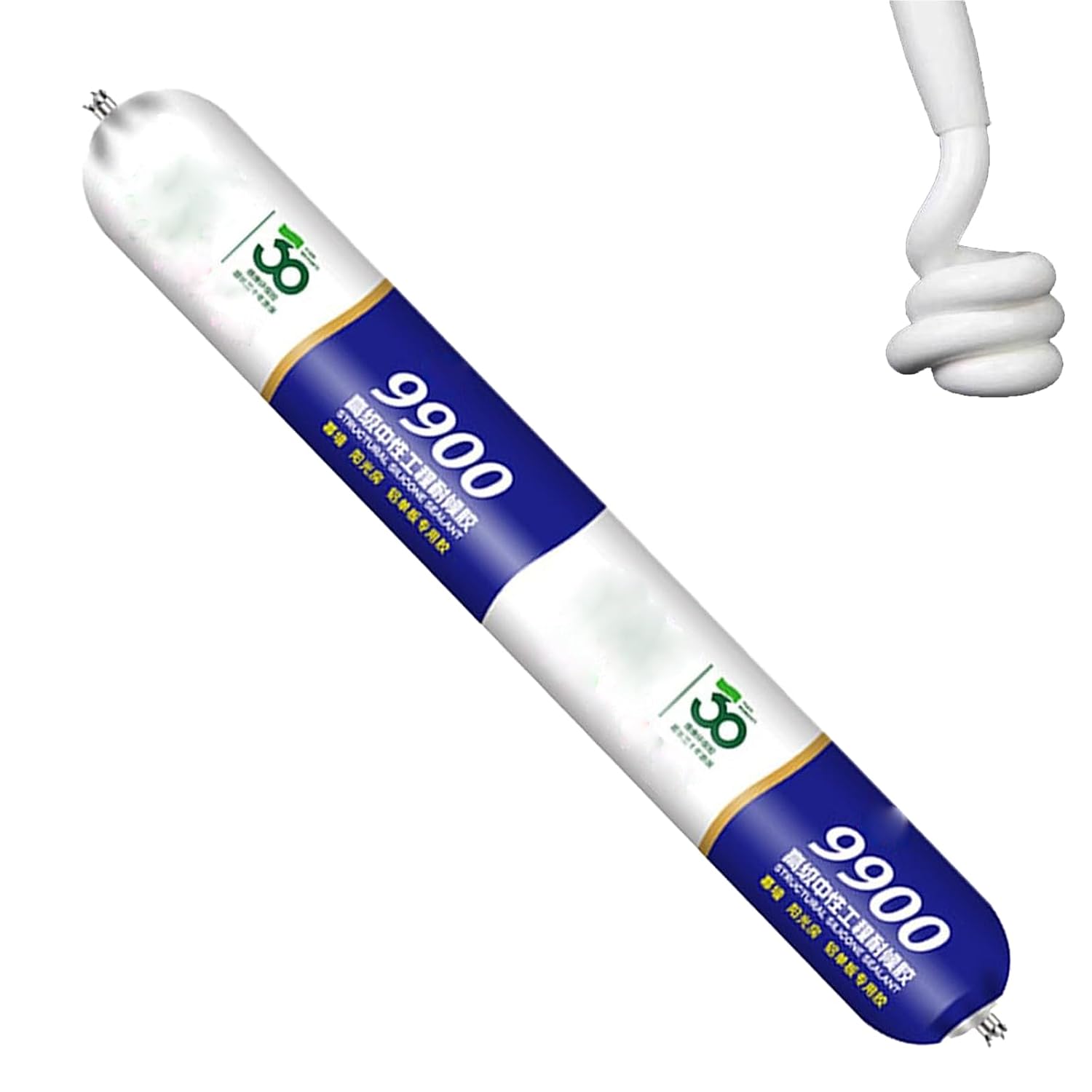 Sellador De Fugas De Agua 9900, Sellador Impermeable 9900,DH-9900 High-Temperature Resistant Silicone Sealant for Sunroom, Silicon Waterproof sealant, Multipurpose Silicone Caulk (Black, 1pc)