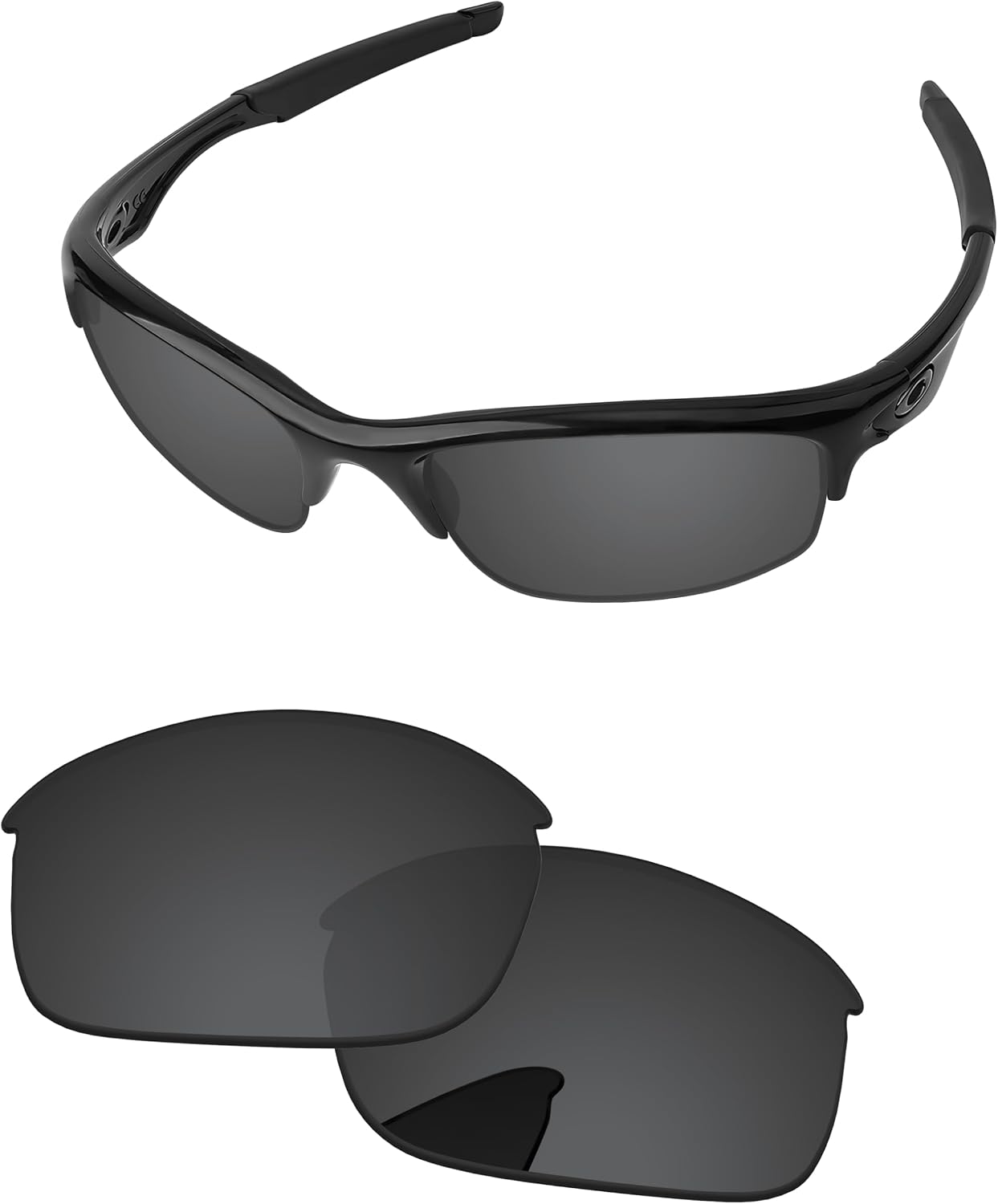 Replacement Lenses for Oakley Bottle Rocket OO9164 62mm Sunglass