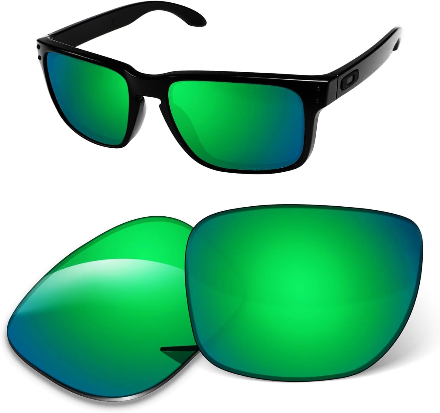 1.6MM Replacement Lenses Compatible With Oakley Holbrook XL OO9417 Sunglasses, Anti-Scratch and Impact Resistant