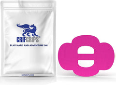 GrifGrips CGM Covers Adhesive Patches - Omnistrap Wrap Sports Grip CGM Overpatch Sensor Cover Waterproof Adhesive Tape CGM Patch for Omipod - Pre-Cut Design Pack of 15 (Dark Blue)