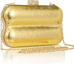 Clutch Purse for Women Formal Evening Handbag with Chain Wedding Party Purses Bride Clutch Cocktail for Prom