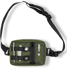 VIPERADE CHW2 Small EDC Shoulder Bag, Crossbody Sling Bag for Men, Waist Pack with Adjustable Strap
