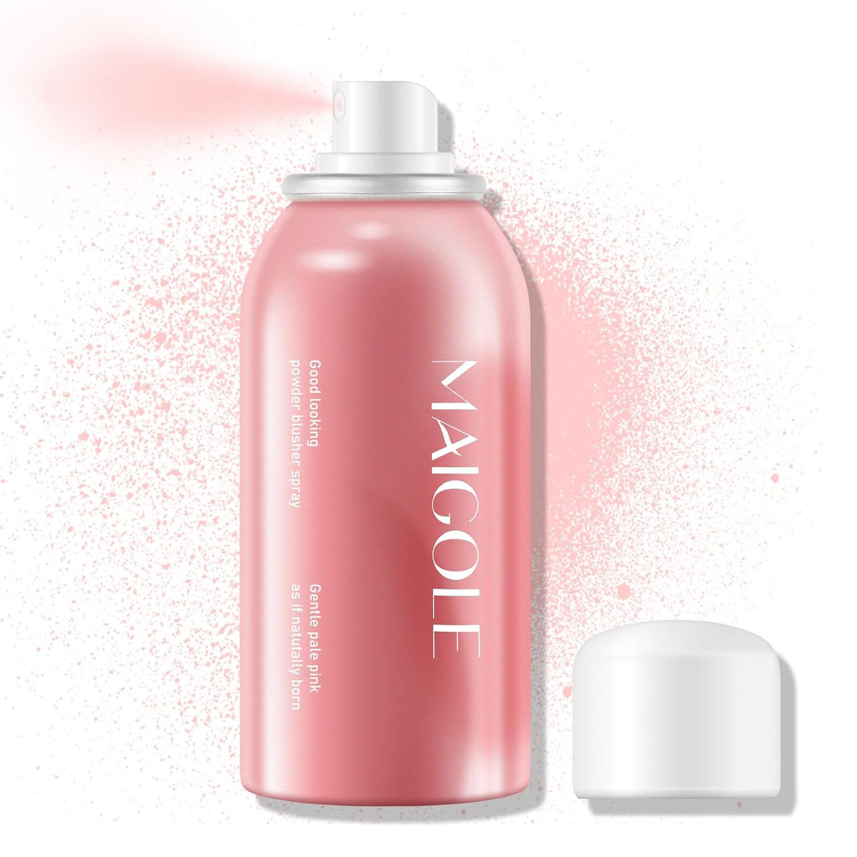 KYDA Liquid Blush Spray, Natural Pink Face Blush Mist for Dewy Glow Flushed Cheeks, Lightweight Buildable Coverage, Moisturizing Cheek Tint to Create a Ruddy Complexion, 1.69 Fl Oz