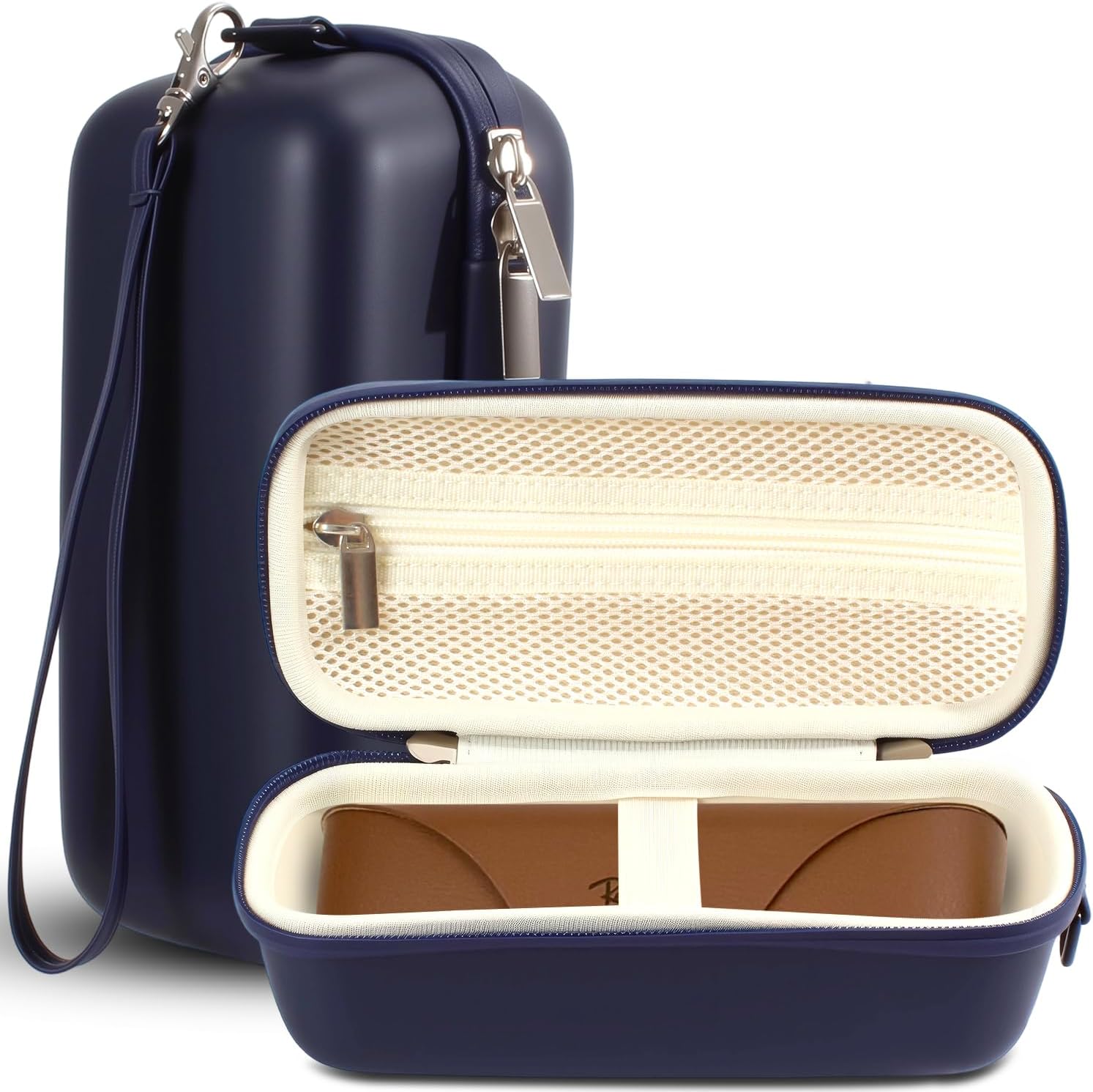 Hard Protective Case for RayBan & Oakley Meta Smart Glasses, Shockproof Portable Box for Wayfarer Skyler Headliner