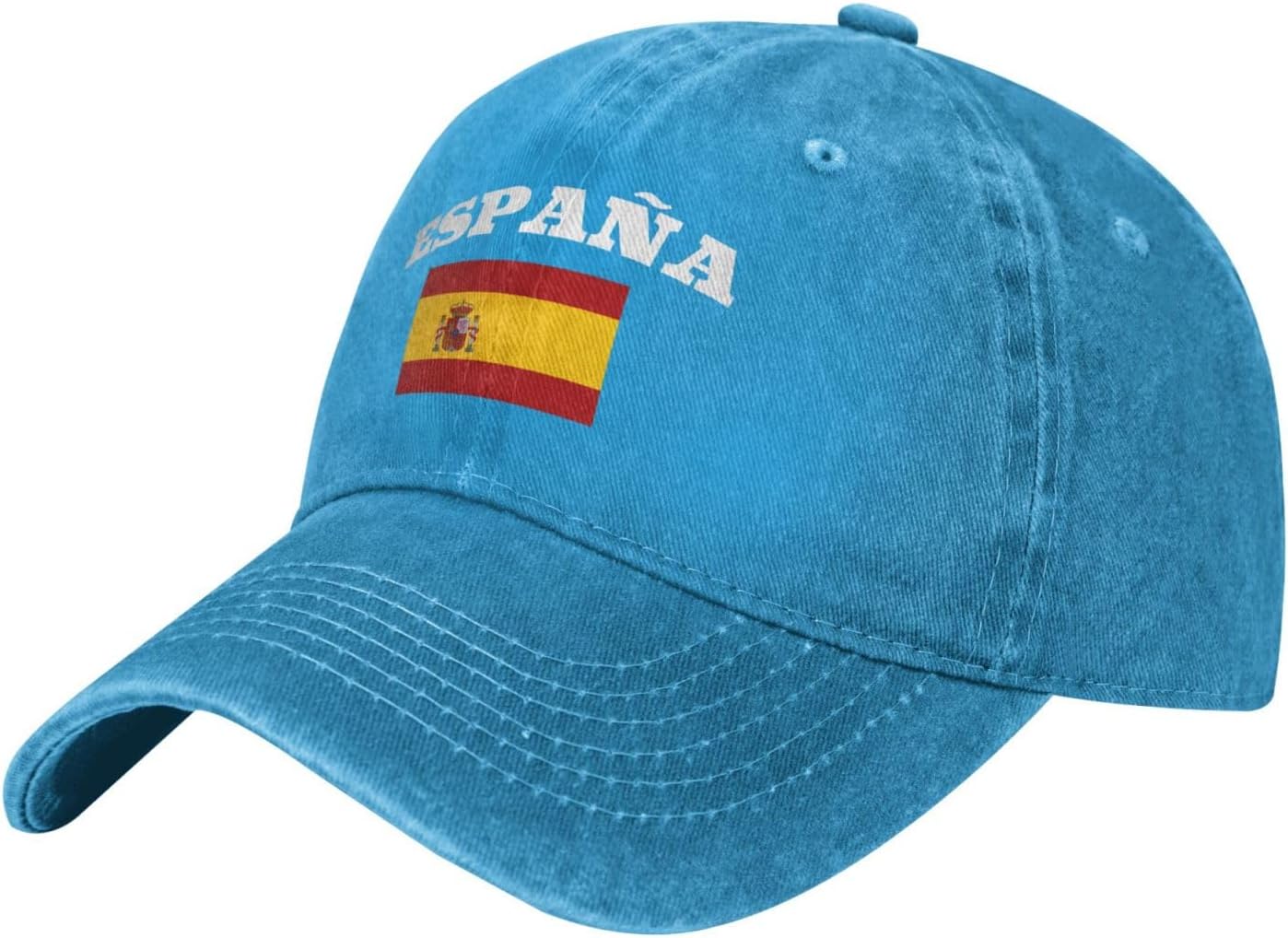Spaniard ESPA?a Spain Flag Vintage Baseball Cap for Men Women Funny Adjustable Dad Hats