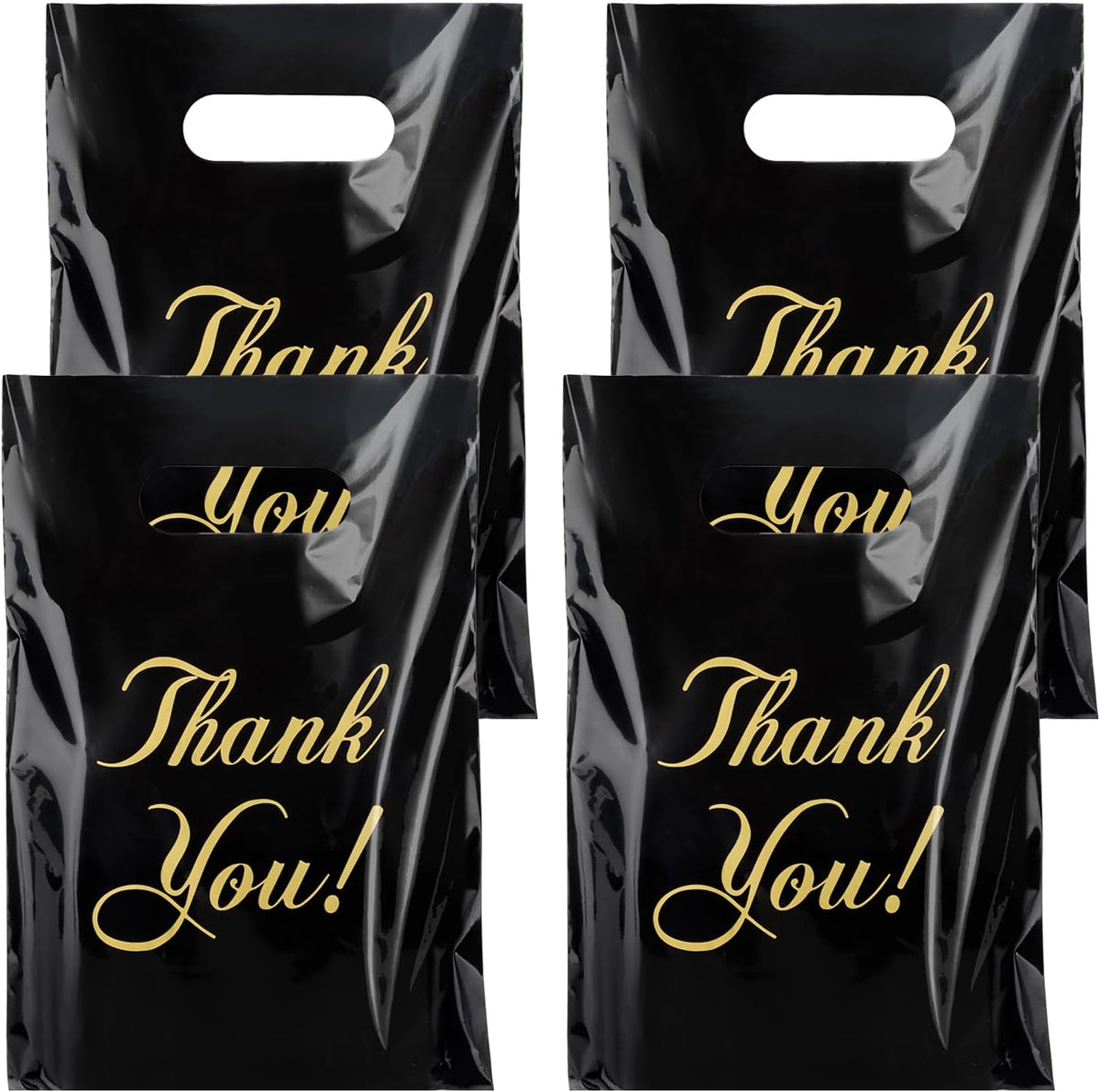 50 Pieces Golf Gift Bags with Handle, Plastic Treat Candy Bag Sport Favor Bags For Kids Birthday Party Decoration Supplies