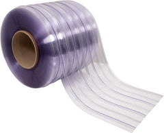 Awoco Clear-Flex II PVC Strip, 16" x 9ft, 0.229" Max Thick, Ribbed Scratch-Resistant Door Curtain for Warehouse, Walk-in Cooler Freezer, Energy-Saving, Made in USA by Aleco
