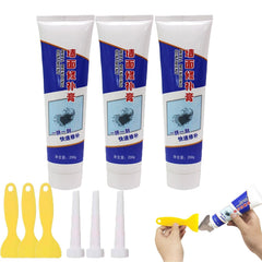 Mart Wall Repair Kit,3 in 1 Wall Hole Repair Applicator,250g Drywall Patch Repair Kit with Scraper,Quick Repair Wall Mending Agenthet,Easy to Use (3PCS)