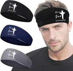 Sports Headbands for Men weat Bands Headbands Mens Head Bands for Women Workout Sweatbands