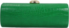 Women PU Leather Long Purse Handbag Crocodile Pattern Shoulder Clutch Bag for Casual Party