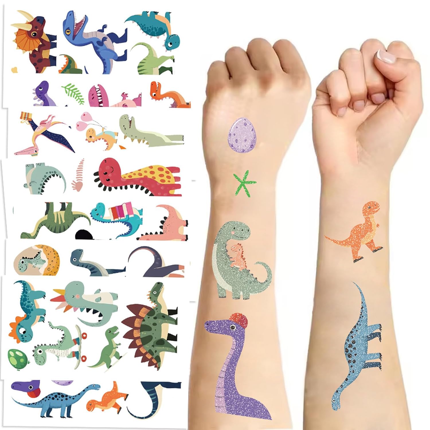 10 Sheets Basketball Temporary Tattoos Birthday Themed Party Supplies Decoration Favors Cartoon Cute Sticker for Kids Boys Home Activity Class Prizes Carnival Christmas Rewards (pink)