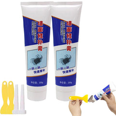 Mart Wall Repair Kit,3 in 1 Wall Hole Repair Applicator,250g Drywall Patch Repair Kit with Scraper,Quick Repair Wall Mending Agenthet,Easy to Use (3PCS)