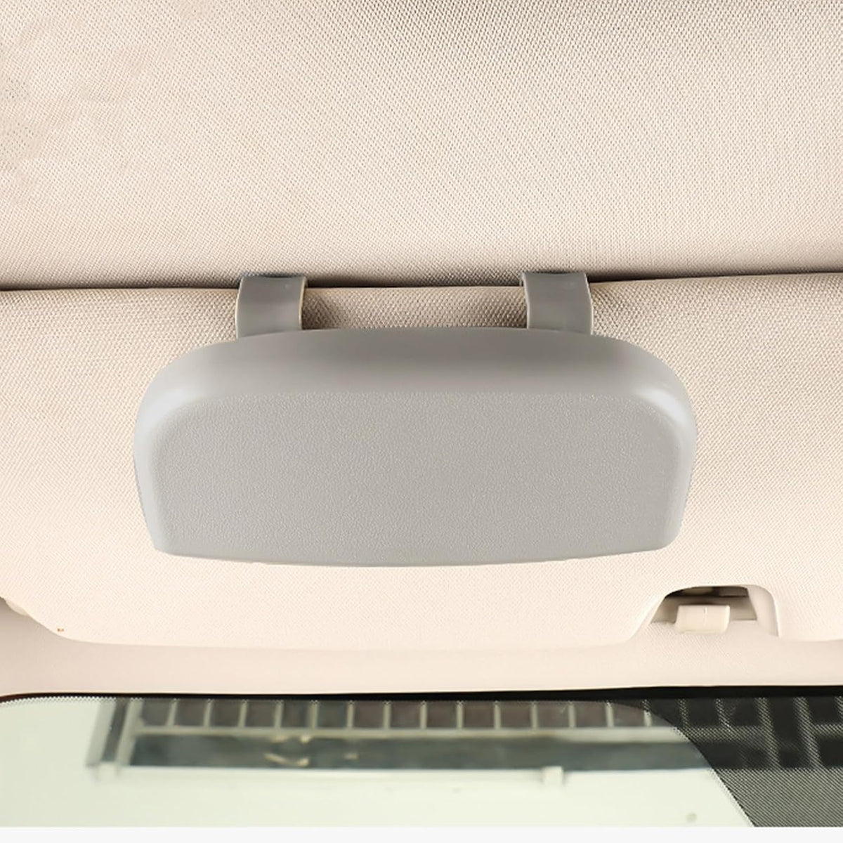 Car Glasses Case for BMW X1 E84 F48 18i 18d 20i 20d 25i 25d Waterproof Pressure Resistant Sunglass Holder,Portable Magnet Adsorption Eyeglass Holder,Black