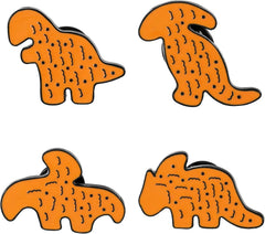 Dinosaur Chicken Nugget Enamel pin for Women Men Lapel Brooch Badge Pin for Backpack Bag