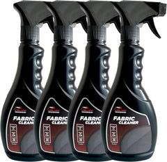 CRUZE CONTROL Fabric Cleaner Spray - Carpet and Upholstery Cleaner for Couch, Car Seat, Sofa, & Rugs - Breaks Dirt, Removes Tough Stains, Cleans Deep into Fabric, Restores Look & Feel (4 Pack)
