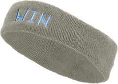 Pixel Win Embroidered Head Bands Terry