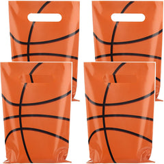 50 Pieces Golf Gift Bags with Handle, Plastic Treat Candy Bag Sport Favor Bags For Kids Birthday Party Decoration Supplies