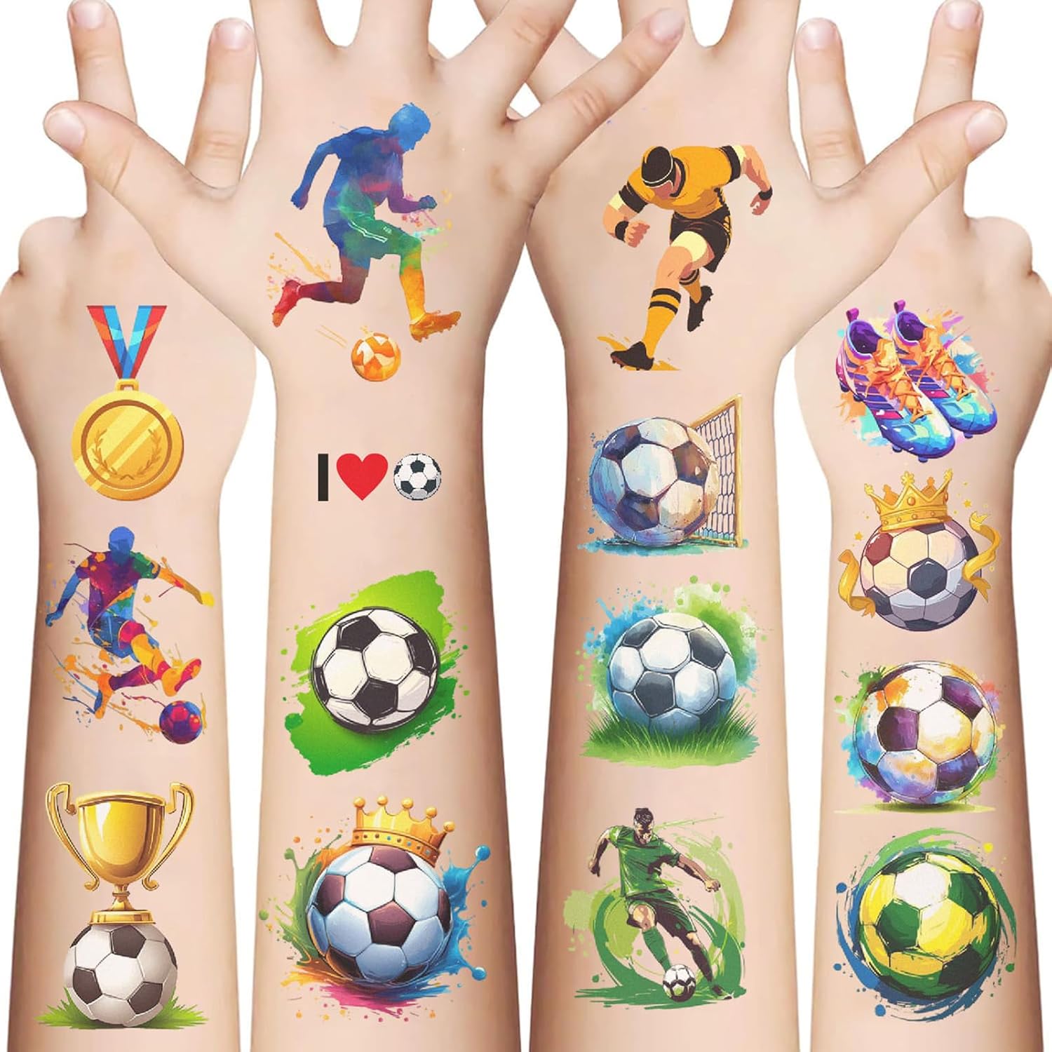 10 Sheets Basketball Temporary Tattoos Birthday Themed Party Supplies Decoration Favors Cartoon Cute Sticker for Kids Boys Home Activity Class Prizes Carnival Christmas Rewards (pink)