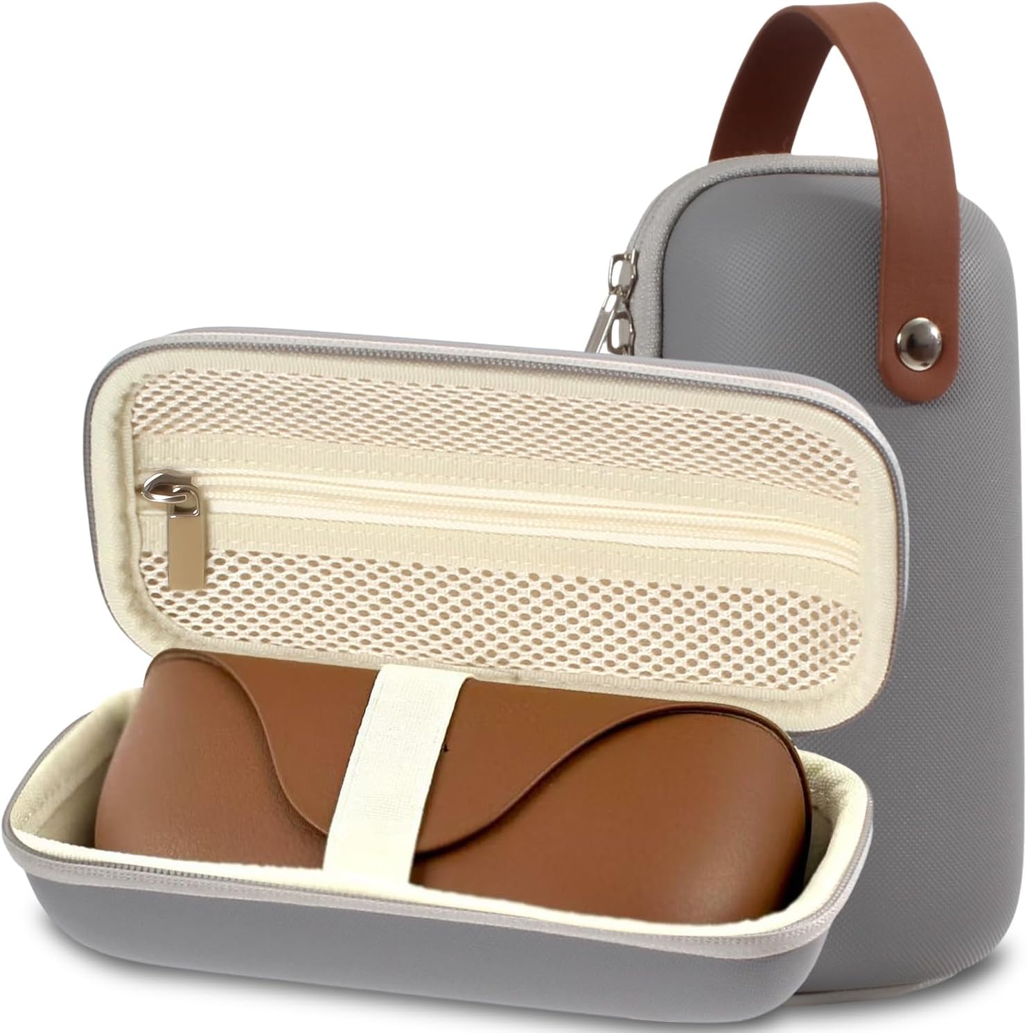 Hard Protective Case for RayBan & Oakley Meta Smart Glasses, Shockproof Portable Box for Wayfarer Skyler Headliner