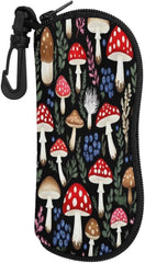 Eyeglass Pouch with Plastic Hanging Hook Belt for Adult Portable Sunglass Organizer Pouch