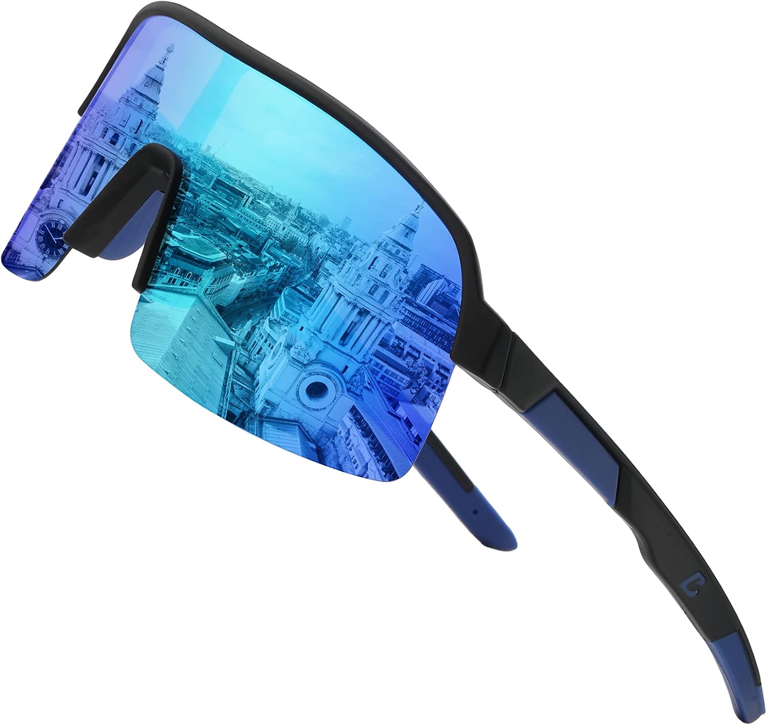 Bevi Sports Sunglasses Polarized Lens with TR90 Frame for Men Women Outdoor Driving Cycling