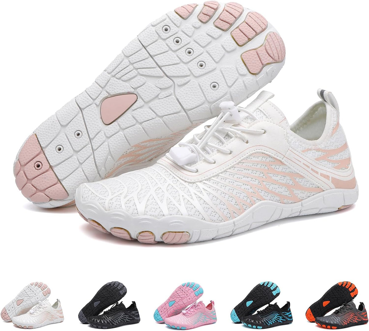 2025 New Barefoot Shoes for Women Mens,Hike Barefoot Shoes Womens Footwear,Comfortable & Non-Slip Barefoot Vitality Shoe Women's Athletic Footwear,Wide Toe Box Water Shoe for Women Men