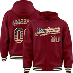 Fanscustom Personalized Varsity Hoodies Leather Bomber Jacket Custom Adult Teens Baseball Jacket Customized Team Jerseys
