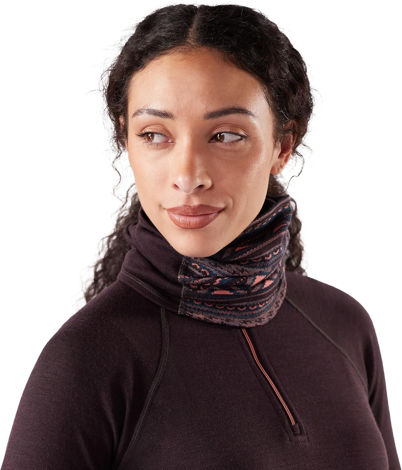 Smartwool unisex-adult Thermal Merino Colorblock Neck Gaiter