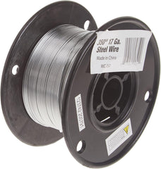 Fi-Shock 350-Feet, 17 Gauge Spool Galvanized Steel Wire, WC-350 (Pack of 8)