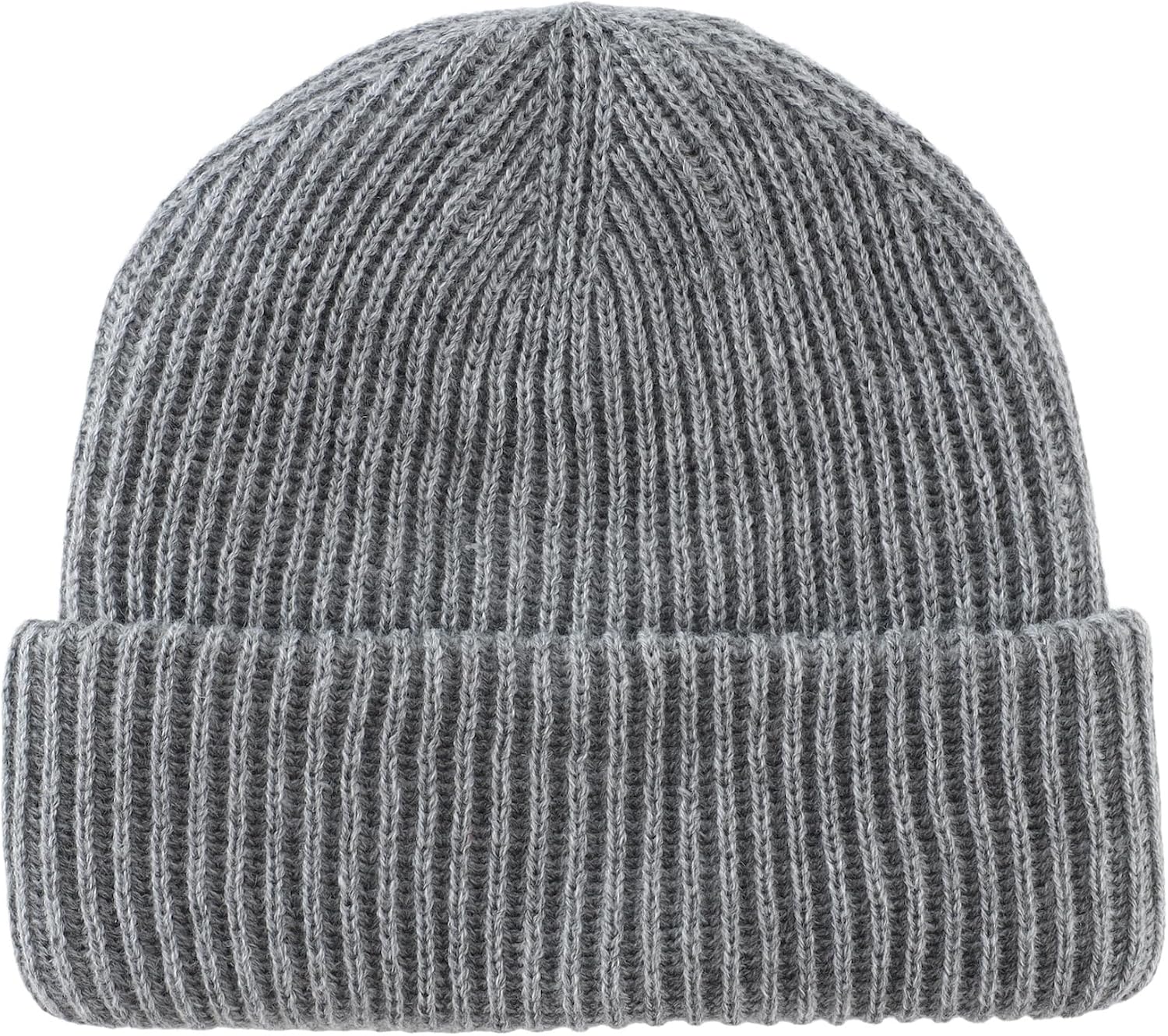 Home Prefer Mens Winter Hat Rib Knit Beanie Hat for Men Women Warm Cuff Beanie for Running Cycling Snow Ski Beanie