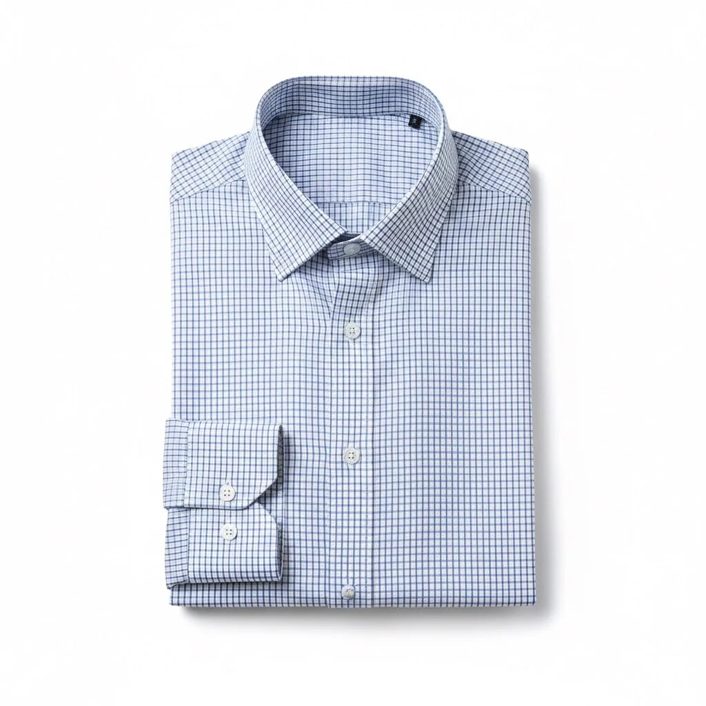 Chaps Men's Wrinkle-Resistant Plaid Dress Shirt - Slim Fit