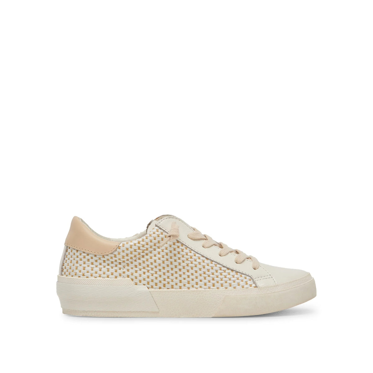 Dolce Vita Zina Leather Lace-Up Sneaker