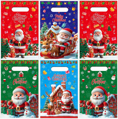 EUVBOKW 100 PCS Fall for Jesus Treat Bags with Handles,Religious Autumn Maple Leaf Goody Bags for Candy and Gifts,Christian Thanksgiving Party Favor Bags for Sunday School,Church, Harvest Celebration