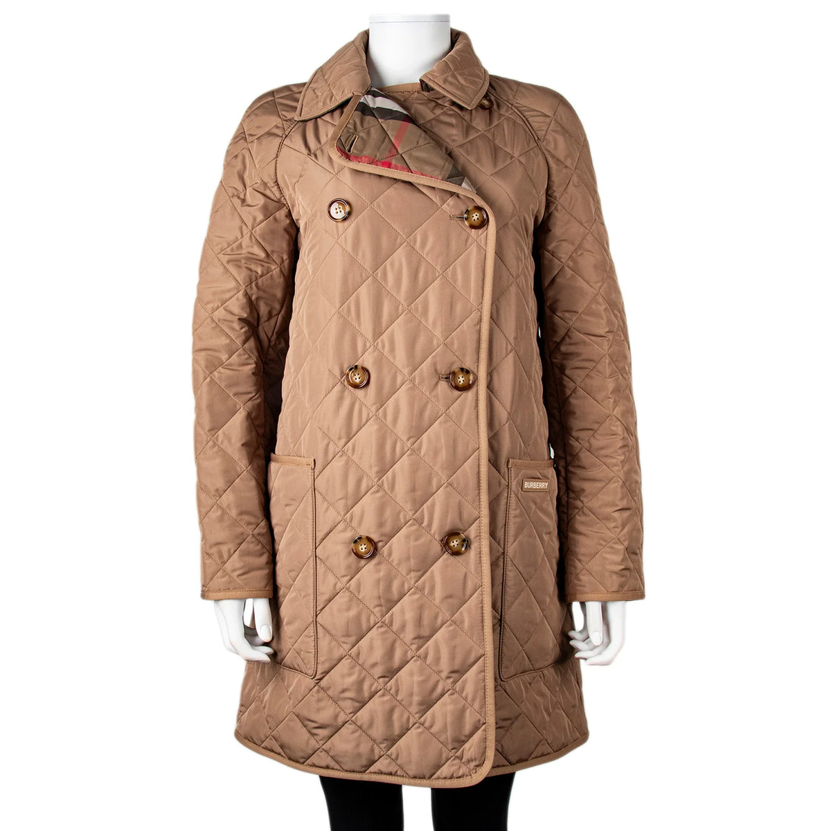 Burberry Tything Quilted Coat