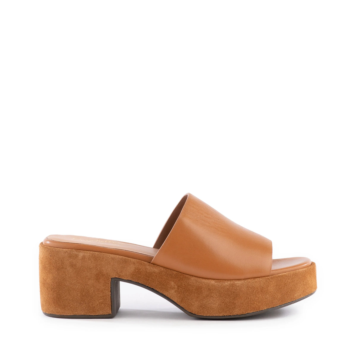 Seychelles One Of A Kind Leather and Suede Platform Heel