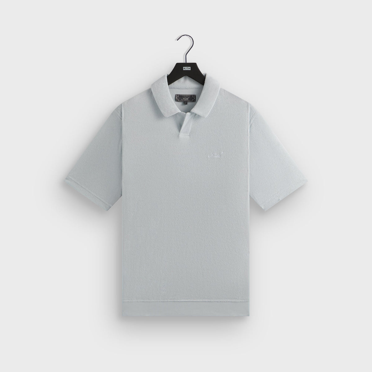 Kith Plush Terry Leo Polo - Light Indigo