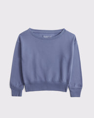 essential off-the-shoulder sweatshirt