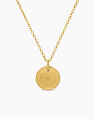 Cable Collectibles® Rainbow Necklace in 18K Yellow Gold with Pavé Sapphires and Tsavorites, 11mm