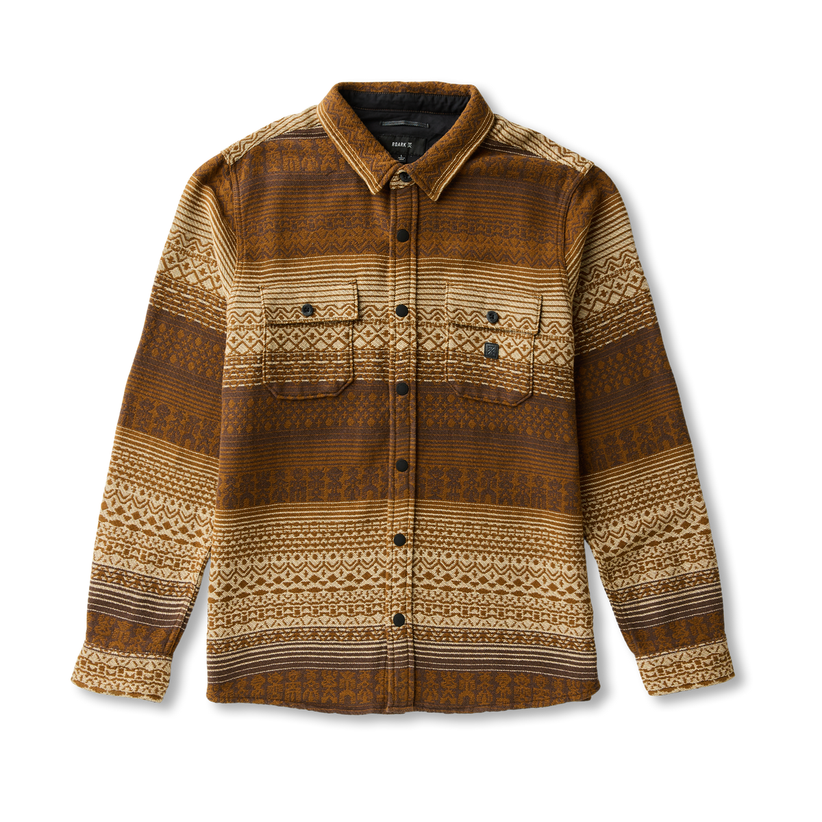 Nordsman Jacquard Long Sleeve Flannel - Otter