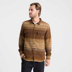 Nordsman Jacquard Long Sleeve Flannel - Otter
