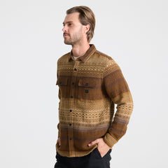 Nordsman Jacquard Long Sleeve Flannel - Otter