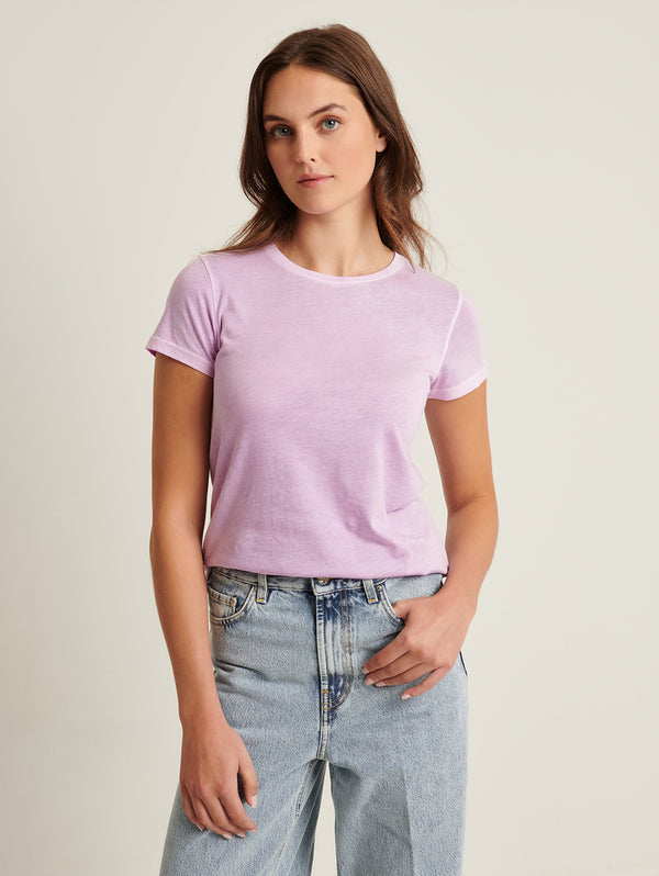 Patrick Assaraf Reverse Spray Pima Tee
