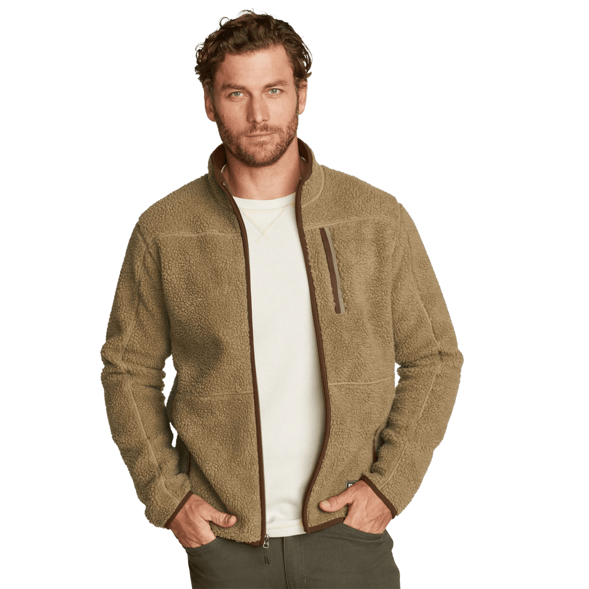 Men's Chilali Faux Shearling Fleece Jacket