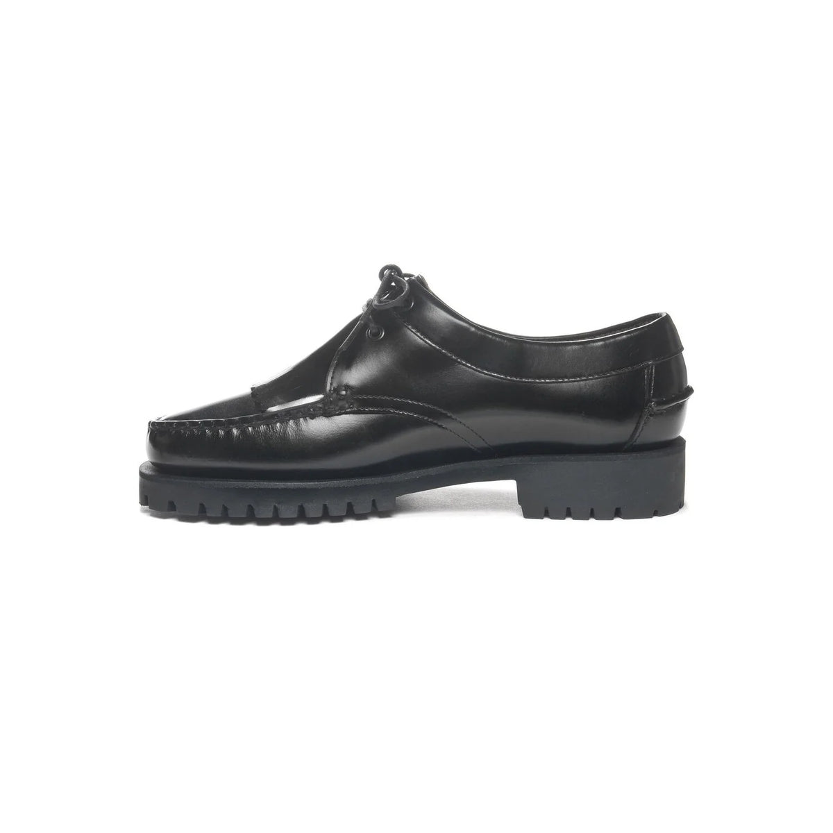 Sebago Womens James Lug Fringe Shoe