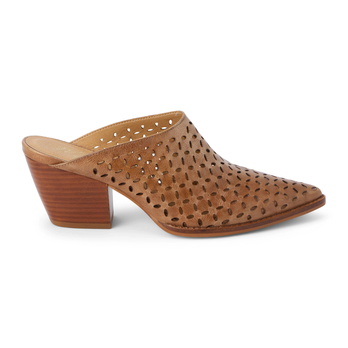 Matisse Sammie Perforated Leather Mule