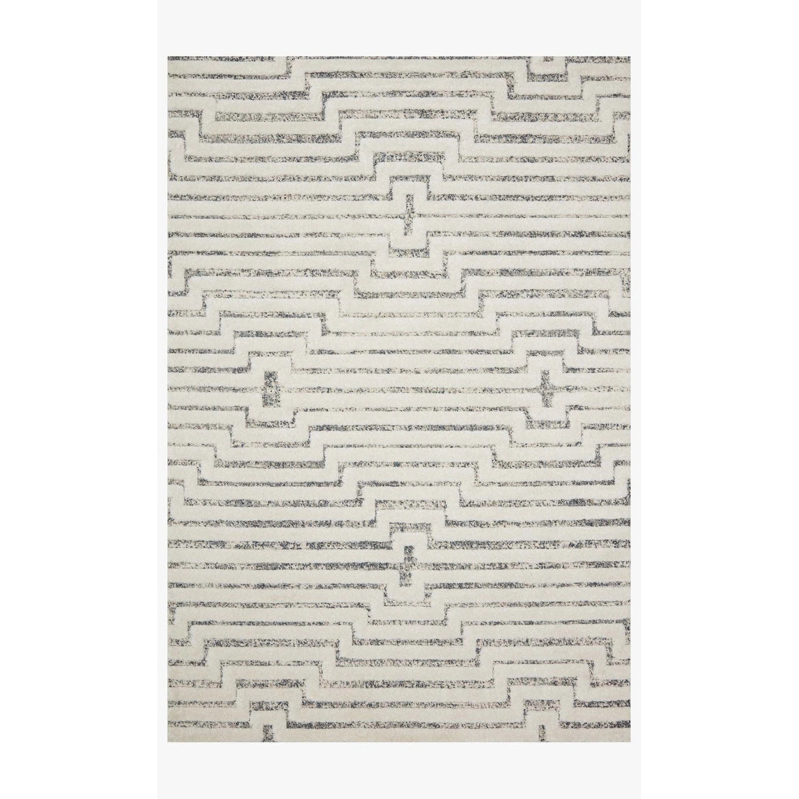 Alexander Home Vail Mid-century Modern Geometric Stripe Area Rug